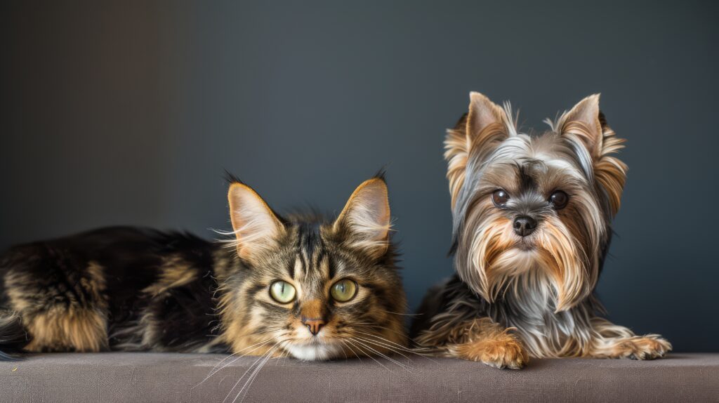 cães & gatos bem alimentados